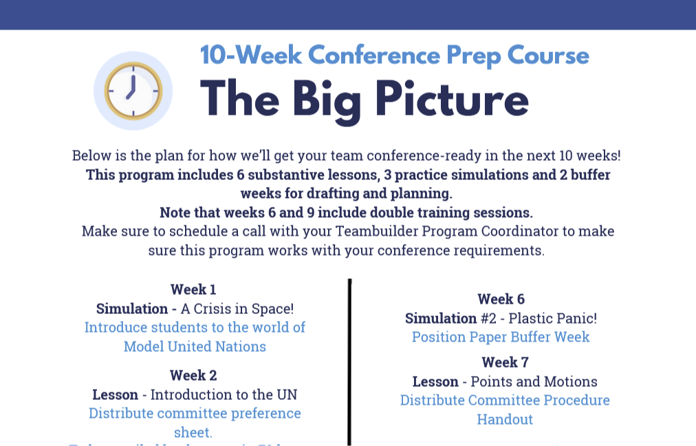 Case Study: Model UN in a Texas School District